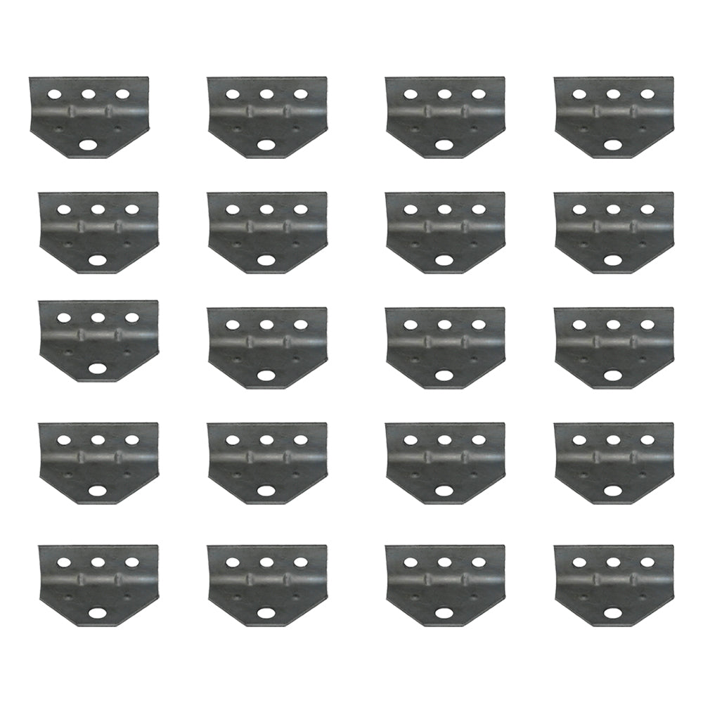 20 Top Angle Brackets Swivel Top for Boat Trailer Bunk Board Mount