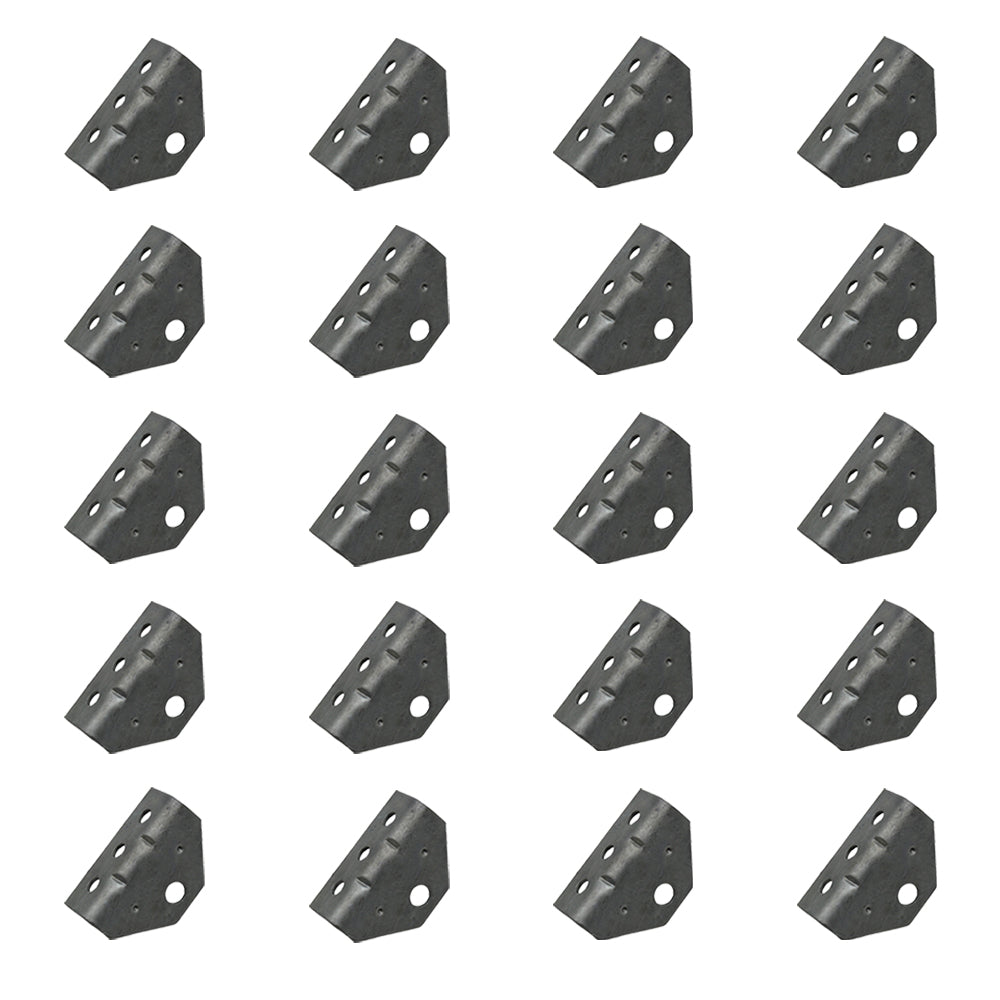 20 Top Angle Brackets Swivel Top for Boat Trailer Bunk Board Mount