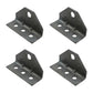 4 Brackets Top Angle Swivel Top for Boat Trailer Bunk Board Mounts