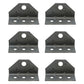 Qty 6: Top Angle Bracket
 Fits Universal Products Replaces 86115G