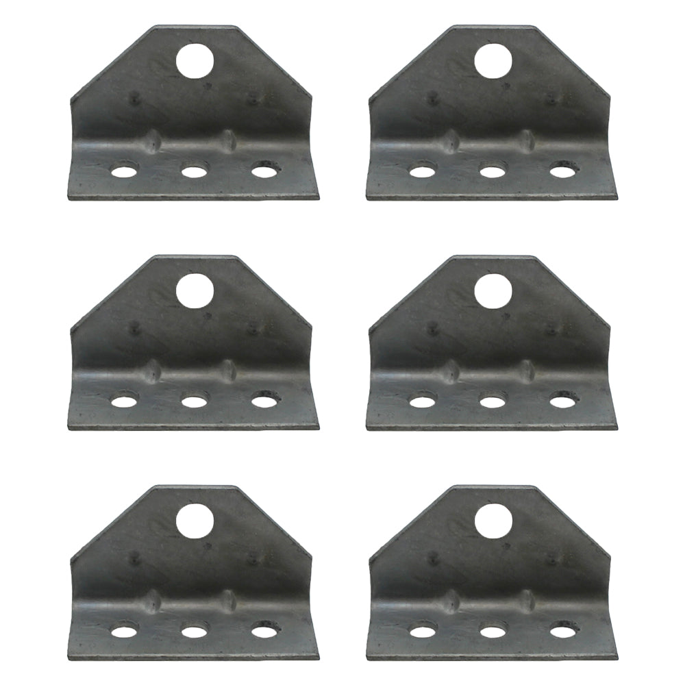 Qty 6: Top Angle Bracket
 Fits Universal Products Replaces 86115G