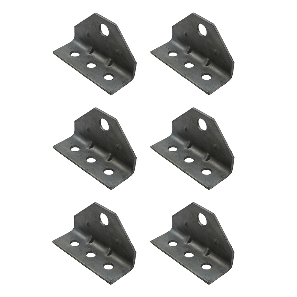 Set/6 Boat Trailer Top Angle Galvanized Swivel Top Angle Brackets Bunk Board