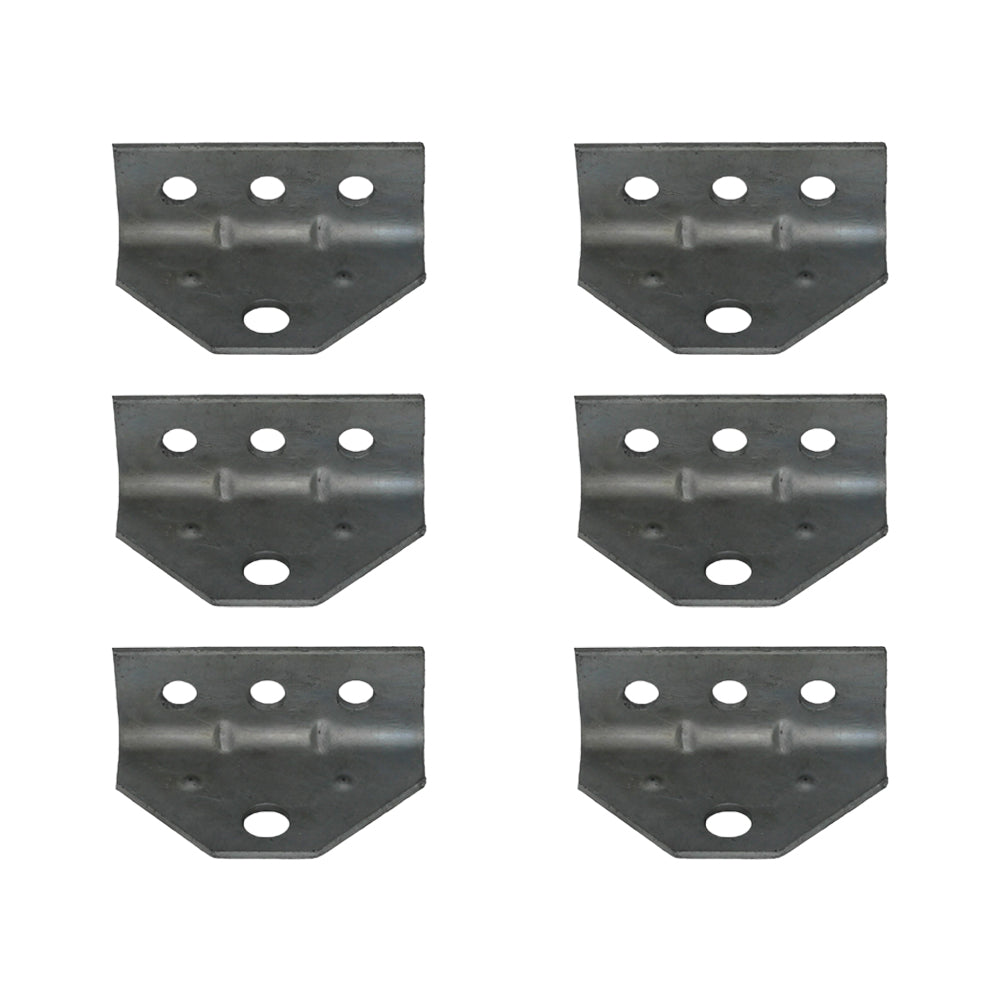Set/6 Boat Trailer Top Angle Galvanized Swivel Top Angle Brackets Bunk Board