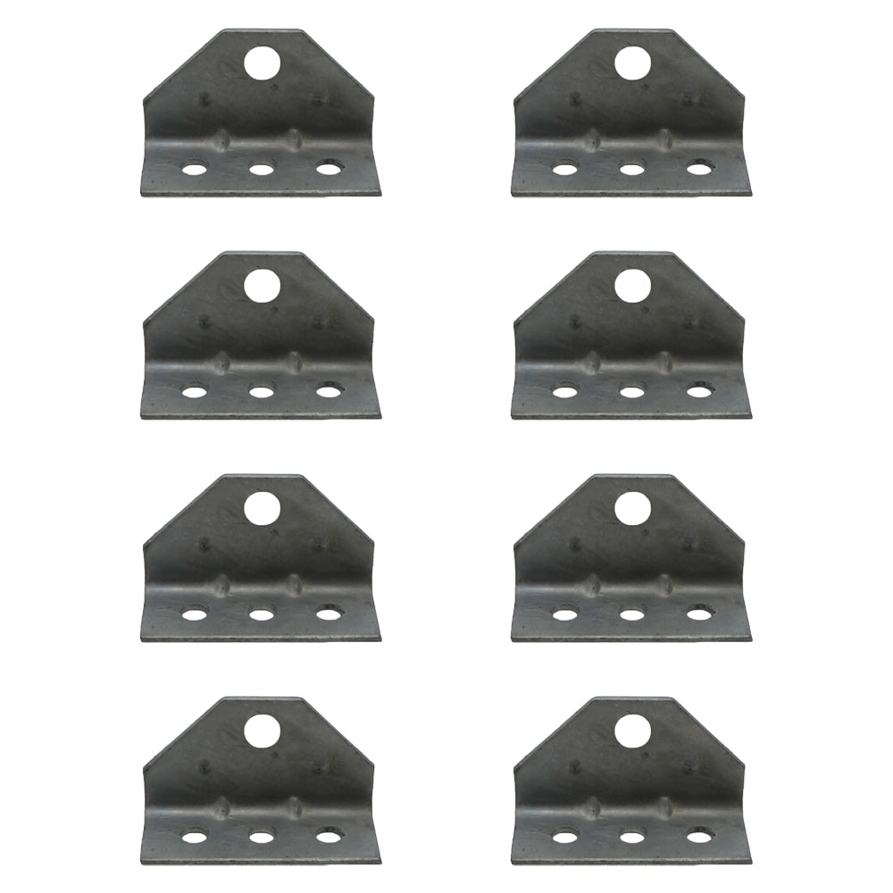 Qty 8: Top Angle Bracket
 Fits Universal Products Replaces 86115G