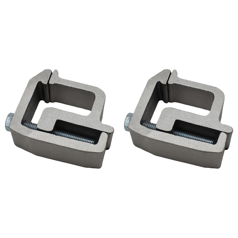 TL2002 Set of 2 Heavy Duty Mounting Clamps Truck Cap Camper Shell
