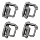 4 x Heavy Duty Aluminum Truck Cap Topper Camper Shell Mounting Clamps