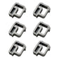 (6) Heavy Duty Mounting Clamps Truck Cap Topper Camper Shell TL-2002
