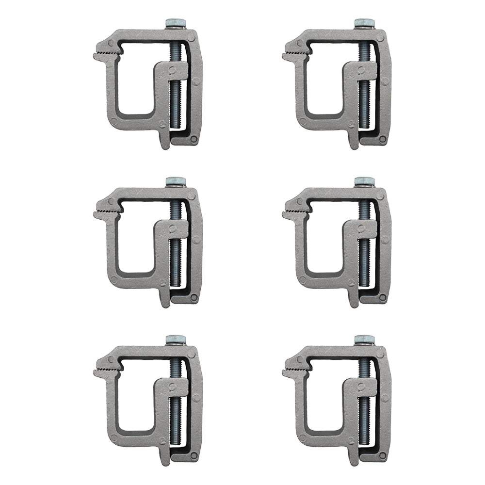 (6) Heavy Duty Mounting Clamps Truck Cap Topper Camper Shell TL-2002