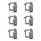 (6) Truck Cap Topper Camper Shell Mounting Clamps Heavy Duty TL-2002