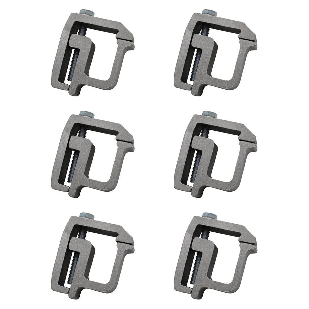 (6) Mounting Clamps Heavy Duty for Truck Cap Topper Camper Shell