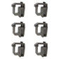 (6) Heavy Duty Mounting Clamps Truck Cap Topper Camper Shell TL-2002