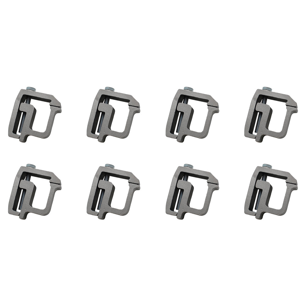 (8) New Truck Cap Mounting Clamps Topper Camper Shell Fits Laventure OTK20-0291
