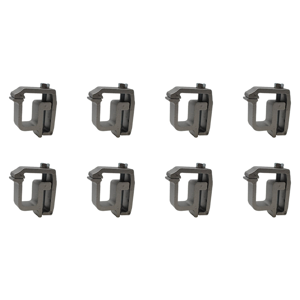 (8) Truck Cap Mounting Clamp Heavy Duty Topper Camper Shell TL2002