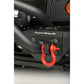One 3/4" Red 4.75 Ton D-Ring Bow Shackle Heavy Duty for 4x4 ATV RV Bumper