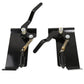 2X Weld On Skid Steer Quick Attach Conversion Adapter Quick Tach Latch Box