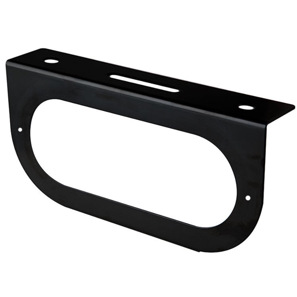 Car Truck Boat Trailer 6" Oval Brake Tail Light Box Heavy Duty Mounting Bracket