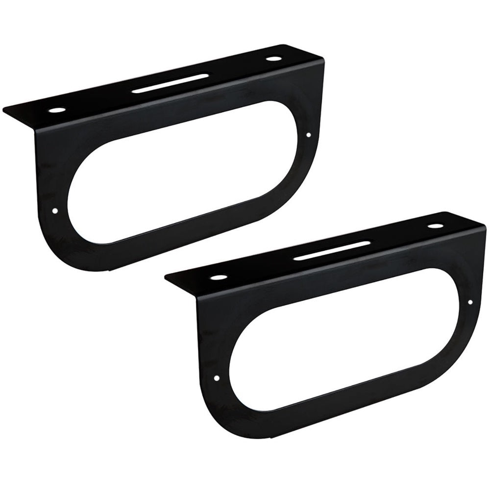 Qty 2: 6" Oval Light Mounting Bracket Fits Universal Products Replaces 421-09