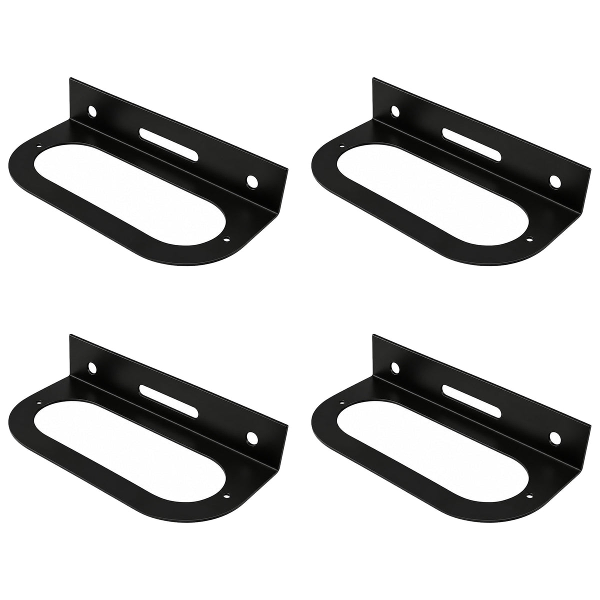 Qty 4: 6" Oval Light Mounting Bracket Fits Universal Products Replaces 421-09