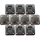 Qty 10: 1-1/2" Bolt-on Recessed D-Ring Fits Universal Products Replaces RDR5