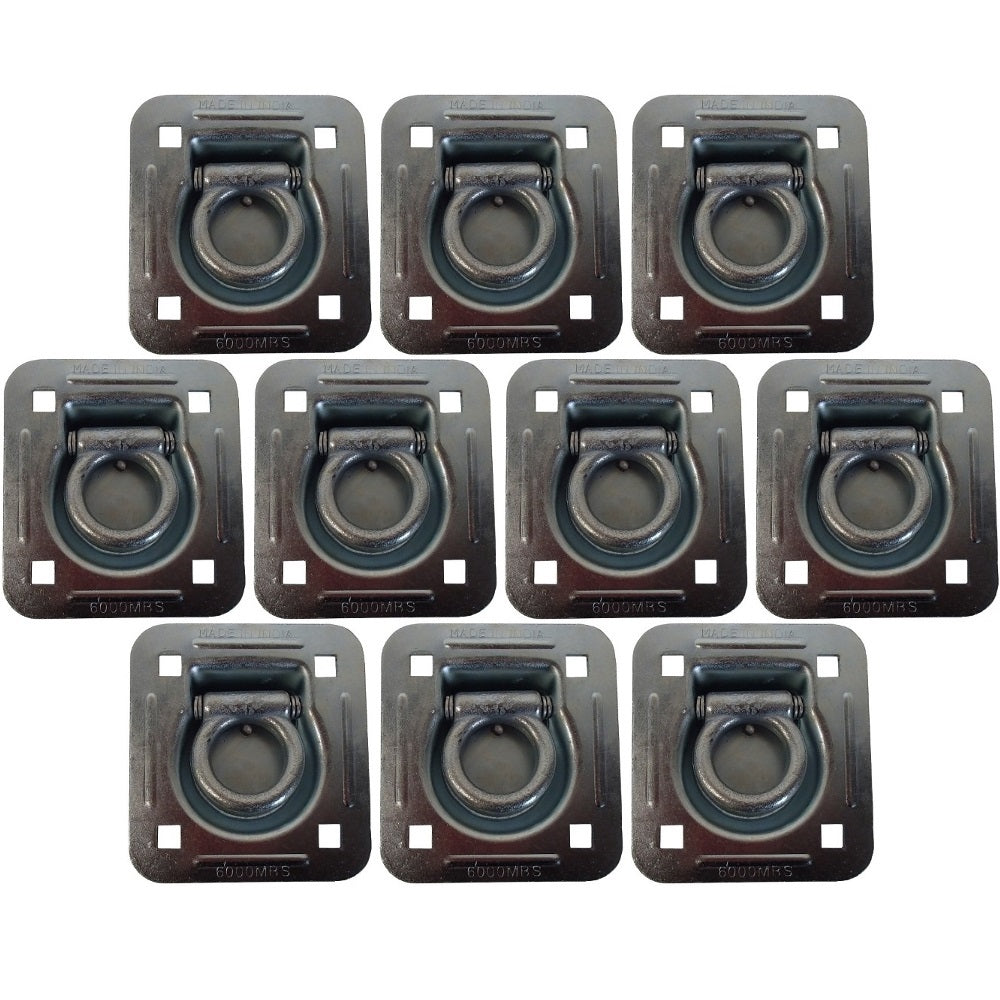Qty 10: 1-1/2" Bolt-on Recessed D-Ring Fits Universal Products Replaces RDR5