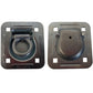 Qty 2: 1-1/2" Bolt-on Recessed D-Ring Fits Universal Products Replaces RDR5