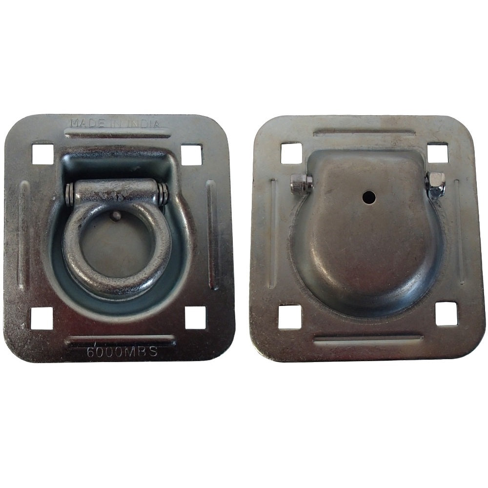 Qty 2: 1-1/2" Bolt-on Recessed D-Ring Fits Universal Products Replaces RDR5