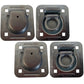 Qty 4: 1-1/2" Bolt-on Recessed D-Ring Fits Universal Products Replaces RDR5