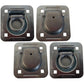 Qty 4: 1-1/2" Bolt-on Recessed D-Ring Fits Universal Products Replaces RDR5