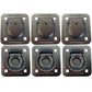 Qty 6: 1-1/2" Bolt-on Recessed D-Ring Fits Universal Products Replaces RDR5