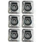 Qty 6: 1-1/2" Bolt-on Recessed D-Ring Fits Universal Products Replaces RDR5