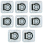8 Recessed Ring Tie Down ATV Quad Flatbed Cargo Truck Enclosed Trailer D-Rings