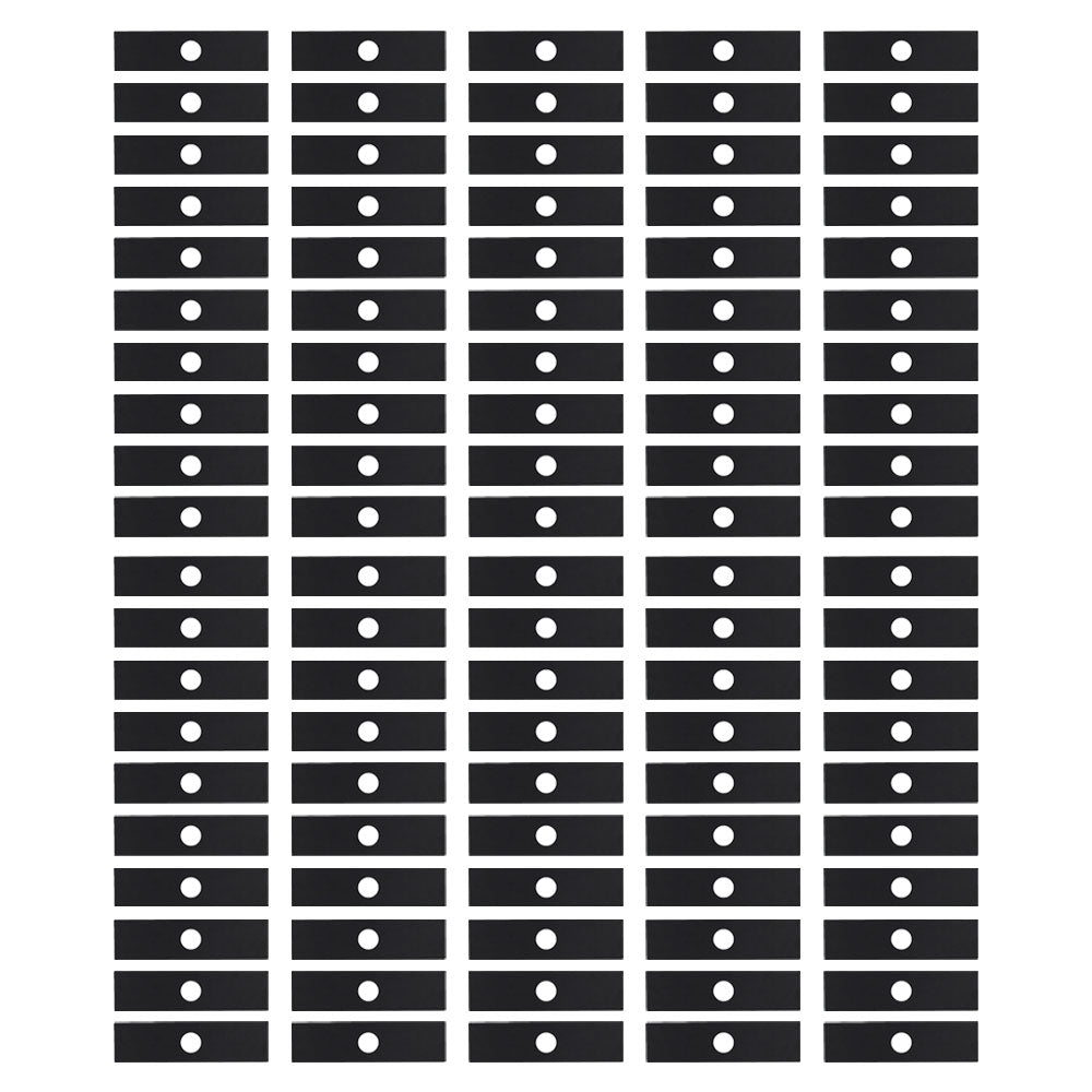 Qty 100: 8" x 2" x 0.125" x 1" Edger Blade Fits Ryobi Replaces 613223