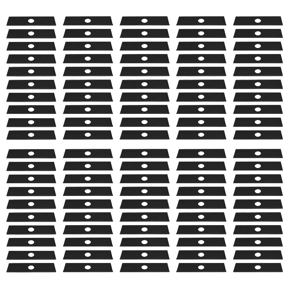 Qty 100: 8" x 2" x 0.125" x 1" Edger Blade Fits Echo Replaces 69601552632