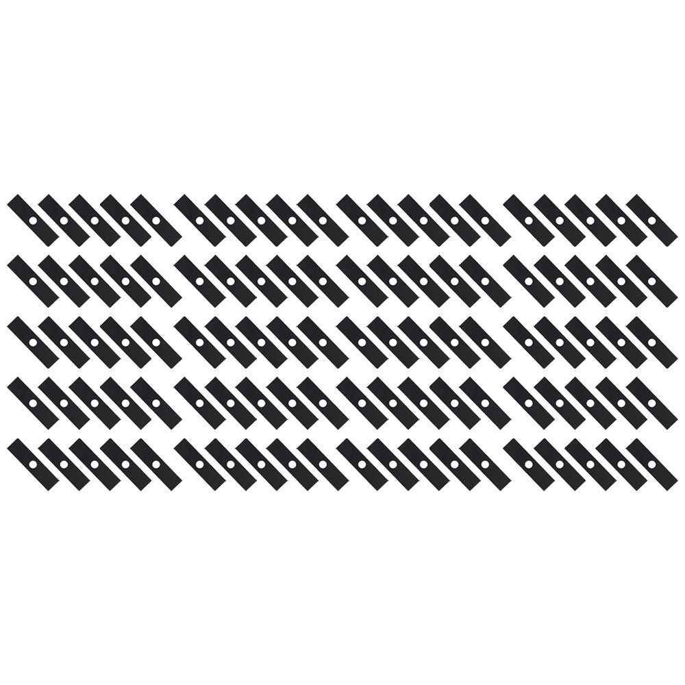 100 Pack 8" Heat Treated Edger Blades Fits Stihl Fits Echo Fits Husqvarna 40-139