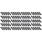 Qty 100: 8" x 2" x 0.125" x 1" Edger Blade Fits Stihl Replaces 4133 713 4101
