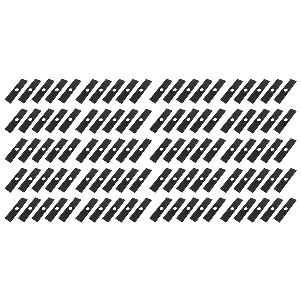 Qty 100: 8" x 2" x 0.125" x 1" Edger Blade Fits Echo Replaces 69601552632