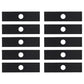 Qty 10: 8" x 2" x 0.125" x 1" Edger Blade Fits Stihl Replaces 4133 713 4101