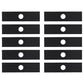 Qty 10: 8" x 2" x 0.125" x 1" Edger Blade Fits Echo Replaces 69601552632
