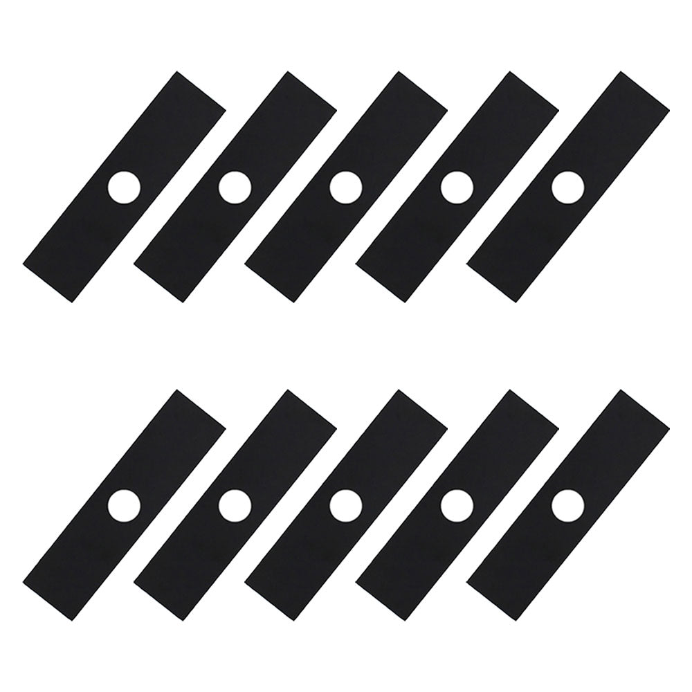 Qty 10: 8" x 2" x 0.125" x 1" Edger Blade Fits Echo Replaces 69601552632