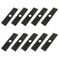 Qty 10: 8" x 2" x 0.125" x 1" Edger Blade Fits Husqvarna Replaces 601000749