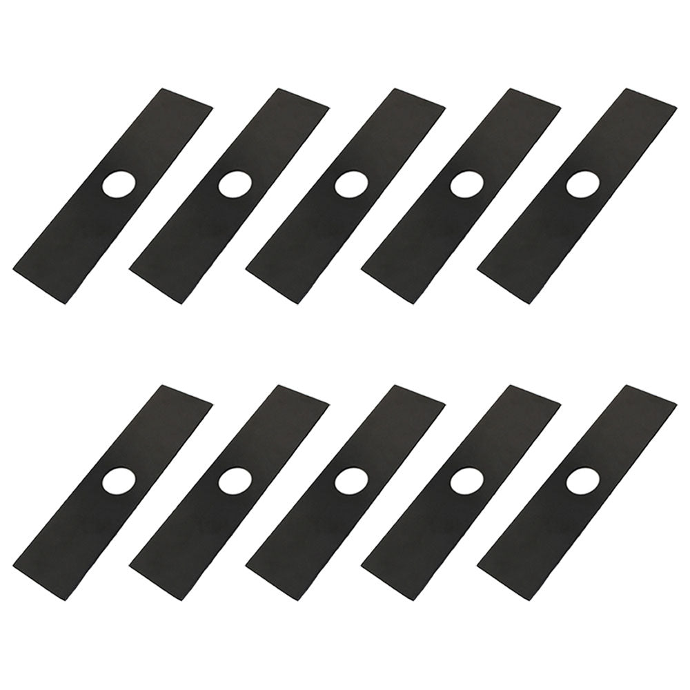 Qty 10: 8" x 2" x 0.125" x 1" Edger Blade Fits Echo Replaces 69601552632