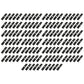 Qty 130: 8" x 2" x 0.125" x 1" Edger Blade Fits Husqvarna Replaces 601000749