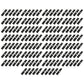 Qty 150: 8" x 2" x 0.125" x 1" Edger Blade Fits Stihl Replaces 4133 713 4101