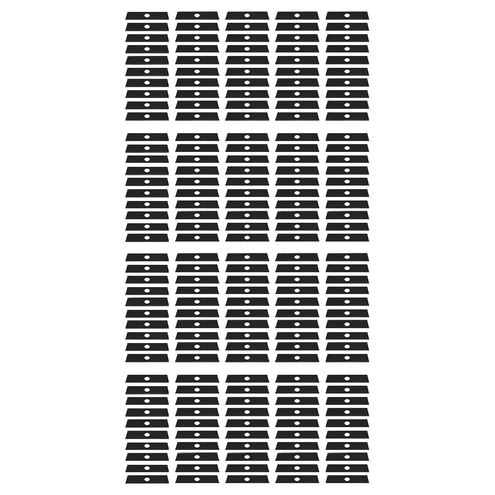 Qty 200: 8" x 2" x 0.125" x 1" Edger Blade Fits Echo Replaces 69601552632