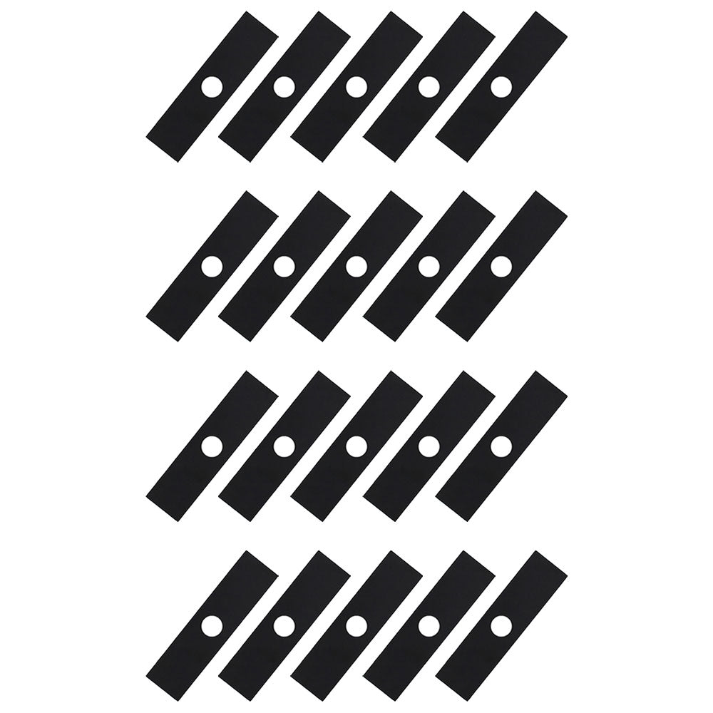 Qty 20: 8" x 2" x 0.125" x 1" Edger Blade Fits Echo Replaces 69601552632