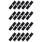 Qty 20: 8" x 2" x 0.125" x 1" Edger Blade Fits Ryobi Replaces 613223