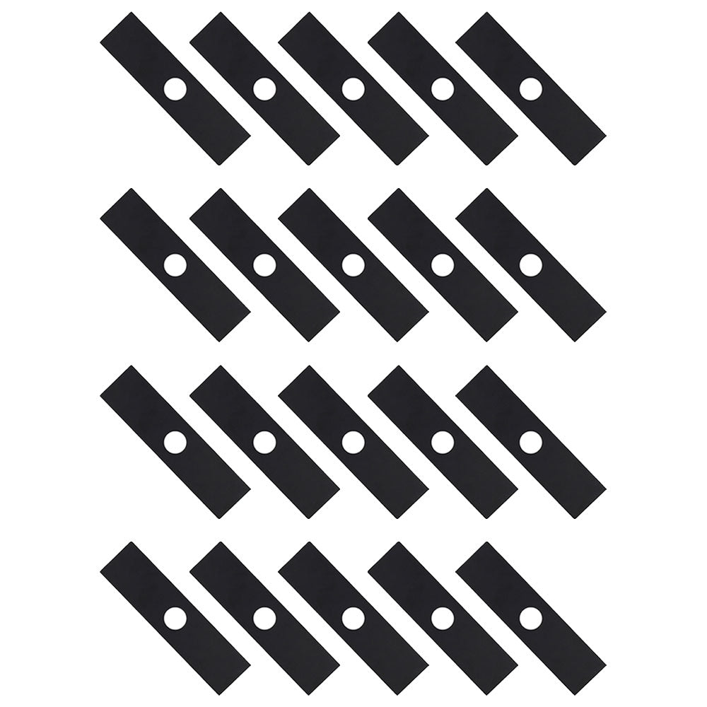 Qty 20: 8" x 2" x 0.125" x 1" Edger Blade Fits Ryobi Replaces 613223