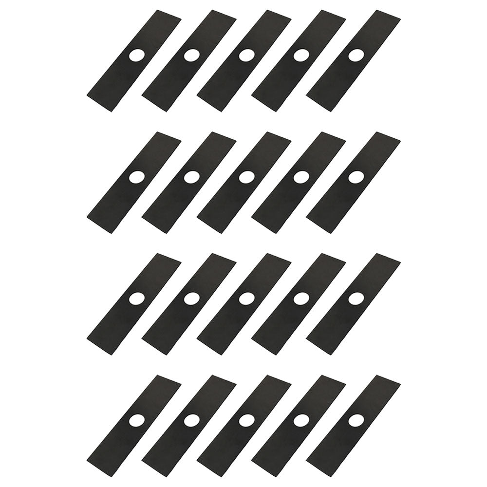 Qty 20: 8" x 2" x 0.125" x 1" Edger Blade Fits Echo Replaces 69601552632