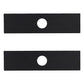 Qty 2: 8" x 2" x 0.125" x 1" Edger Blade  Fits Universal Products Replaces 13940