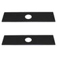 Qty 2: 8" x 2" x 0.125" x 1" Edger Blade  Fits Stihl Replaces 4133 713 4101